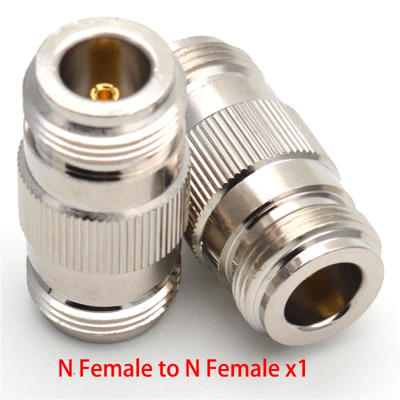 1 Stück N-Stecker auf N-Stecker Adapter L16 Buchse auf Buchse Konverter N auf N RF-Koaxialstecker Gerade – Detail 5