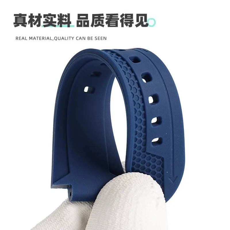 카시오 G-SHOCK 시계 DW-H5600 용 18mm 팔찌 작은 사각형 볼록한 입 고무 시계 밴드 남자 수정 된 실리콘 시계 스트랩