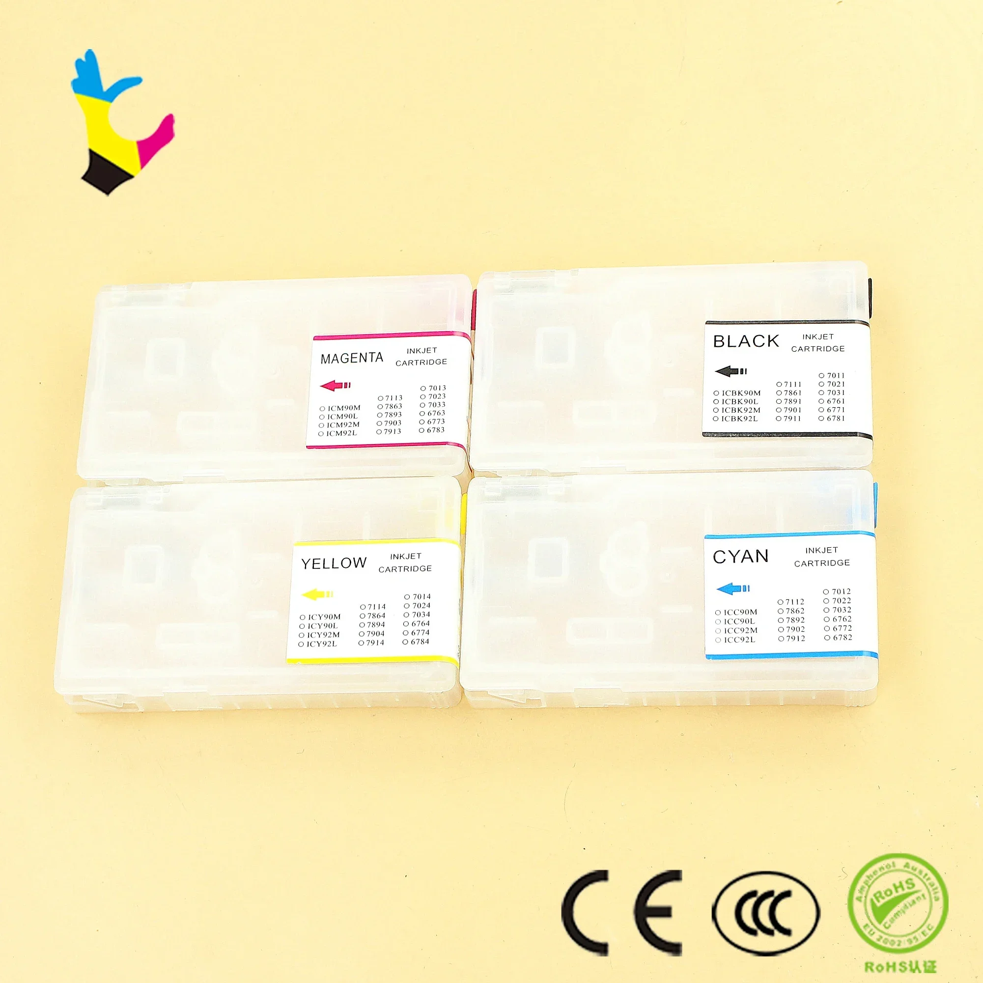 T7011 T7012 Printer Cartridge T7013 T7014 Refill Ink Cartridges with Chip for Epson WP-4000 4500 4015 4025 4000 4500 4015 4515