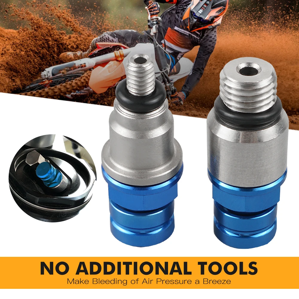 M4x0.7 M8x1 AER Fork Air Bleeder Valves For Husqvarna TC250 FC350 FX450 TC FC TX FX 85 125 250 300 350 450 2018 2019 For KTM