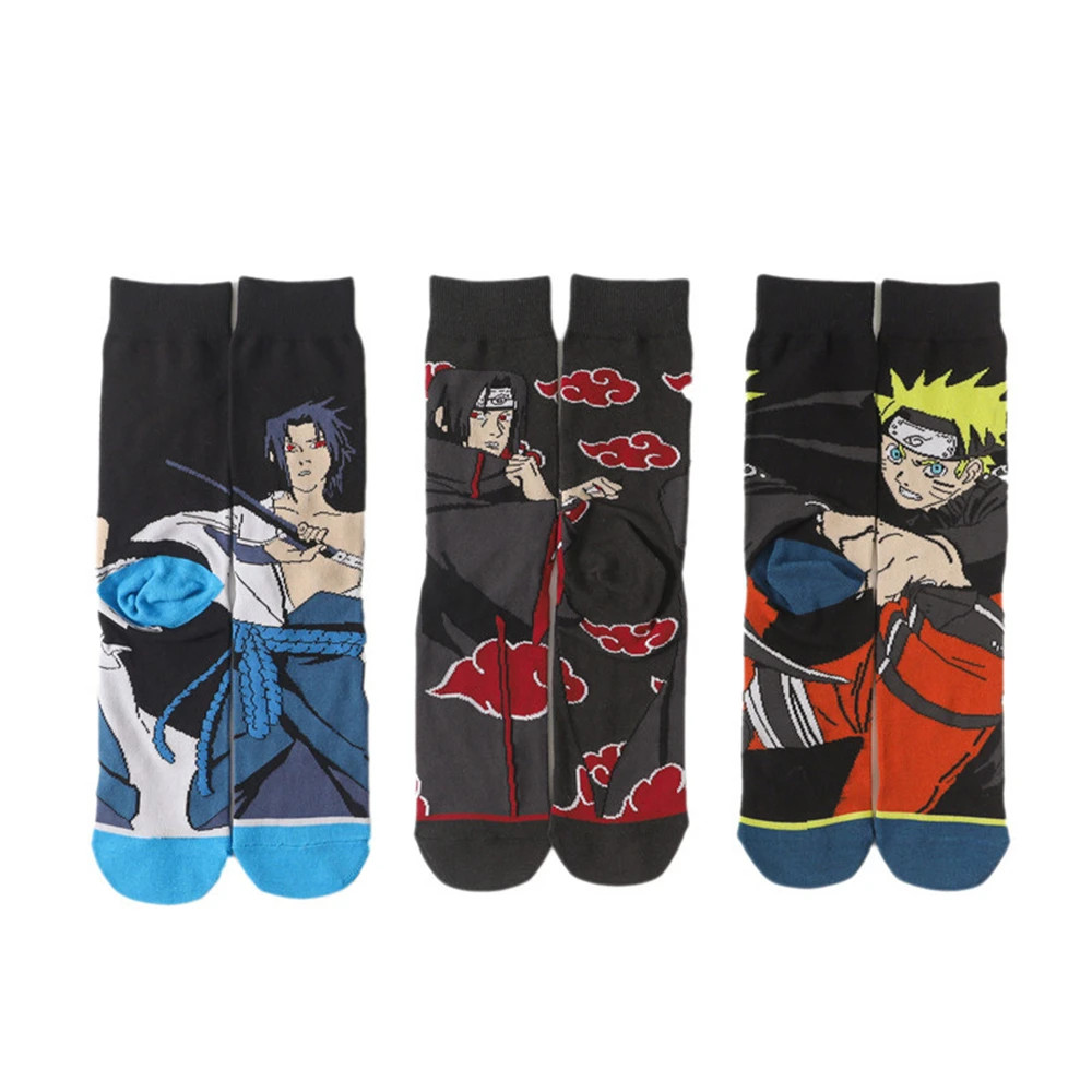 Anime Uzumaki Jiraiya Haruno Sakura Socks Cosplay Adult Unisex Clothing Sock Accessories Props