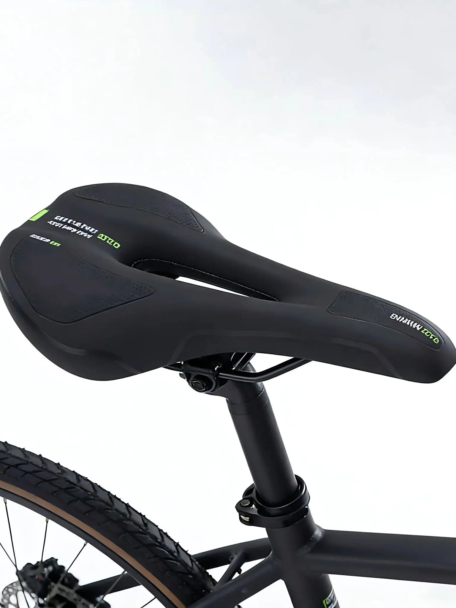 AliExpress HOMEFISH Hollow Breathable Thicken Bicycle Saddle - Comfortable Ergonomic Shock Absorbing Cycling Seat for Mountain Road Bike
