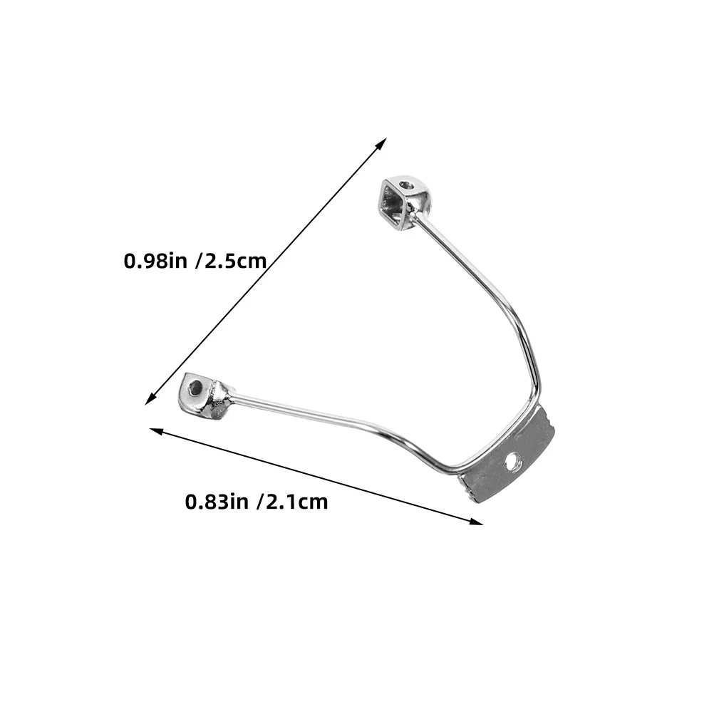 قطعتان من دعامة وسادة الأنف القابلة للاستبدال - حامل وسادة أنف للنظارات المعدنية، مناسب آمن ومضاد للانزلاق للارتداء اليومي في الهواء الطلق #6