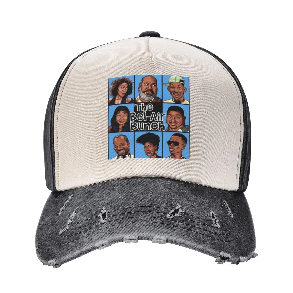 the bel-air bunch Baseball Cap Visor foam party Hat Women's Men's