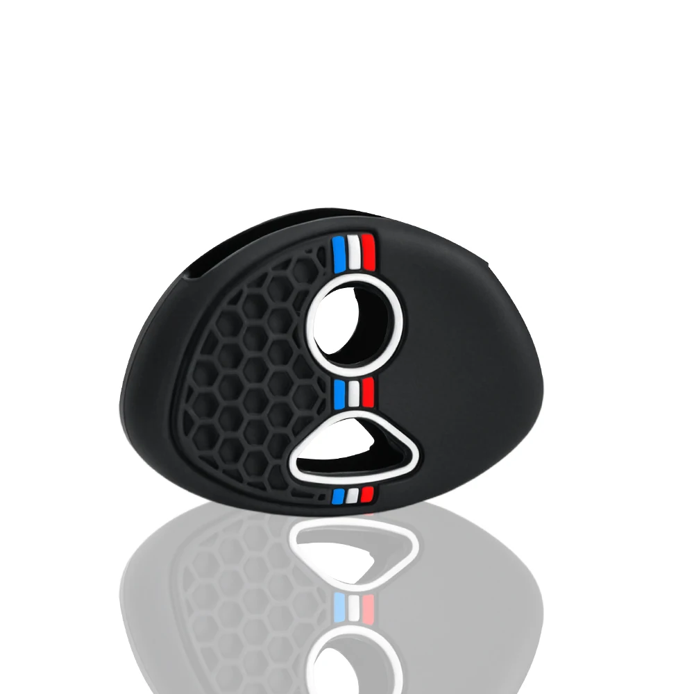 For BMW K1200R K1200S R1200RT K1300R K1300S S1000RR F650GS F800GS F800ST Silicone Motorcycle Keyring Key Chain Cover Case Shell