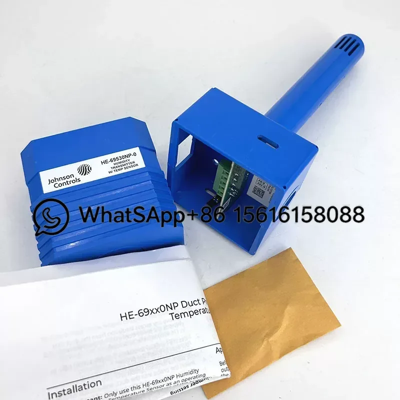 Original Johnson HE-69530NP-0 Air Duct Temperature Humidity Sensor Transmitter Replaces HE-67P3-0N00P HVAC Control Module