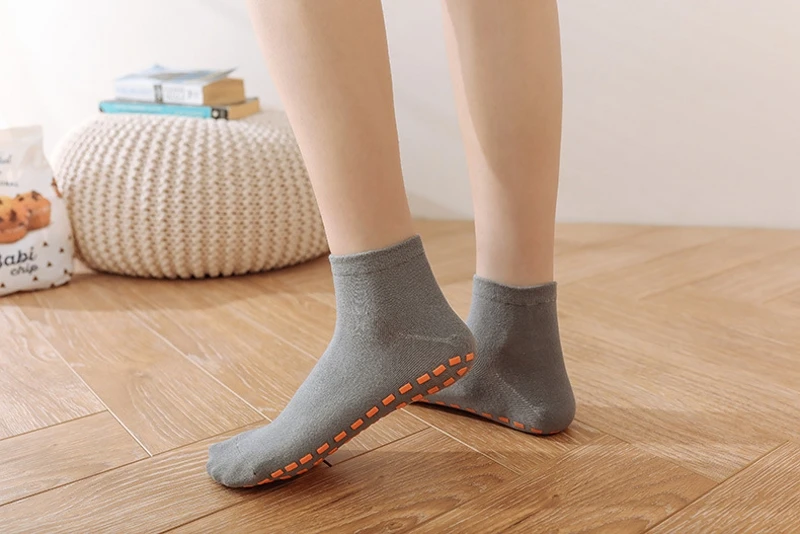 10 Paar rutschfeste Socken für Kinder und Erwachsene, Eltern-Kind-Trampolin-Socken, Baumwolle, Kindersocken, Sport, Jungen und Mädchen, draußen, Babysocken – Detail 7