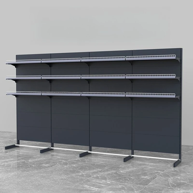 Supermarket freezer, shelf above refrigerator, single-sided convenience store, fresh ice cream freezer display rack