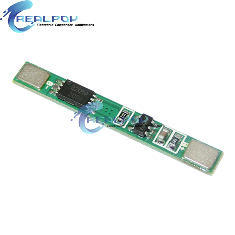 1S 3.7V 3A li-ion BMS PCM battery protection board pcm for 18650 lithium ion li battery