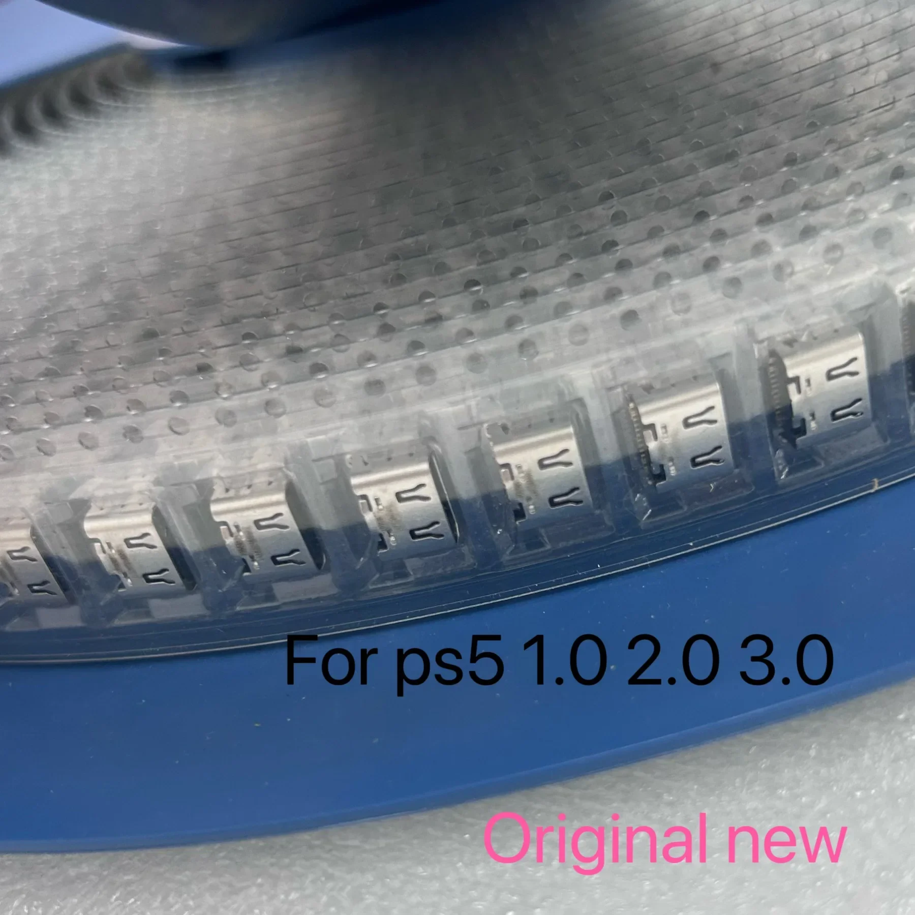 20 قطعة/الوحدة الأصلي الجديد لسوني بلاي ستيشن ل PS5 Dualsense 5 010 020 030 تحكم نوع C USB منفذ مقبس شحن الطاقة