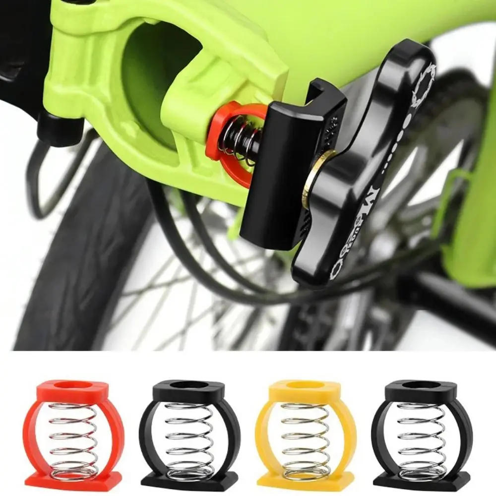 

C Buckle Bike Spring Hinge Clamp Spring Hinge Clamp Spring Folding Bike Hinge Clip Spring Knob Adjustment Easy Free Twist