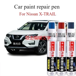 For Nissan X-TRAIL paint pen pearlescent white jasper black car scratch repair artifact champagne silver spot paint pen