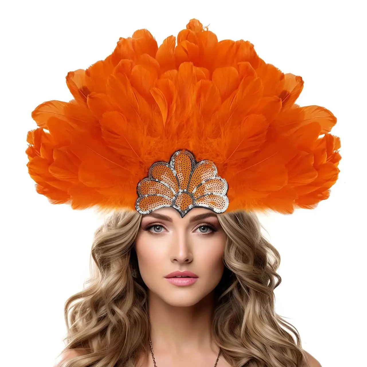 متعدد الألوان ريشة غطاء الرأس عقال أنثى حزب إكسسوارات الشعر يتوهم أغطية الرأس Fascinator قسط الشعر الحلي