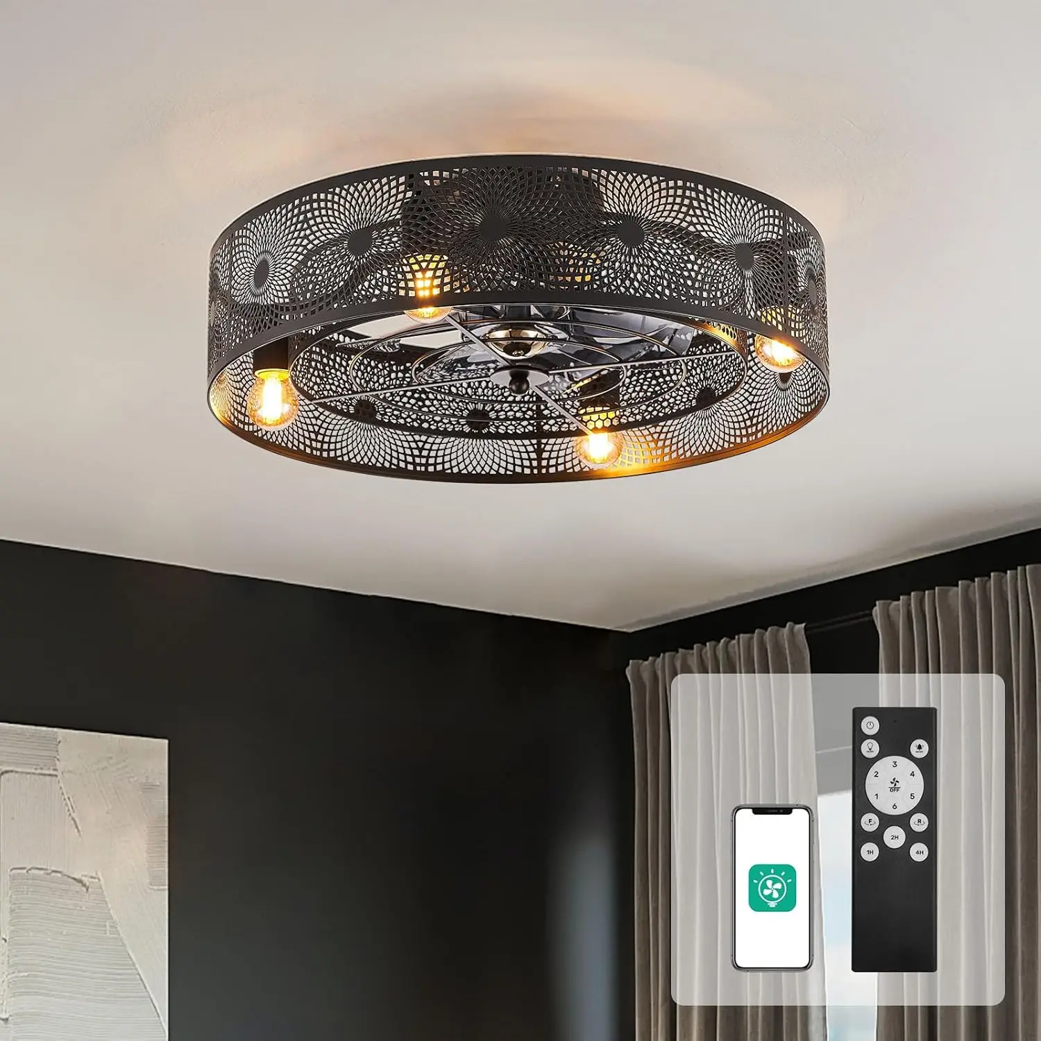 20 Inch Caged Ceili…