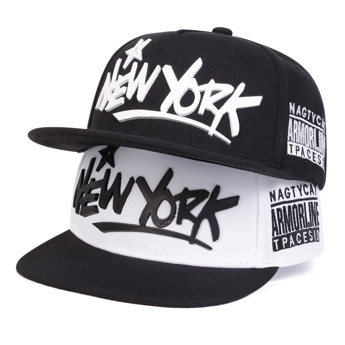 Unisex NEW YOR Letter Print Hip-hop Hats Fashion Spring Autumn Outdoor Adjustable Casual Baseball Caps Sunscreen Hat