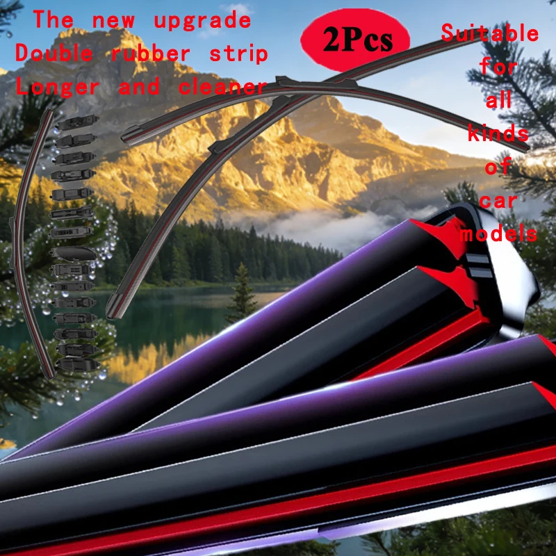 

Для Great Wall WEY Tank 500 2023-2024: Щетки стеклоочистителя лобового стекла, аксессуары для мойки окон автомобиля