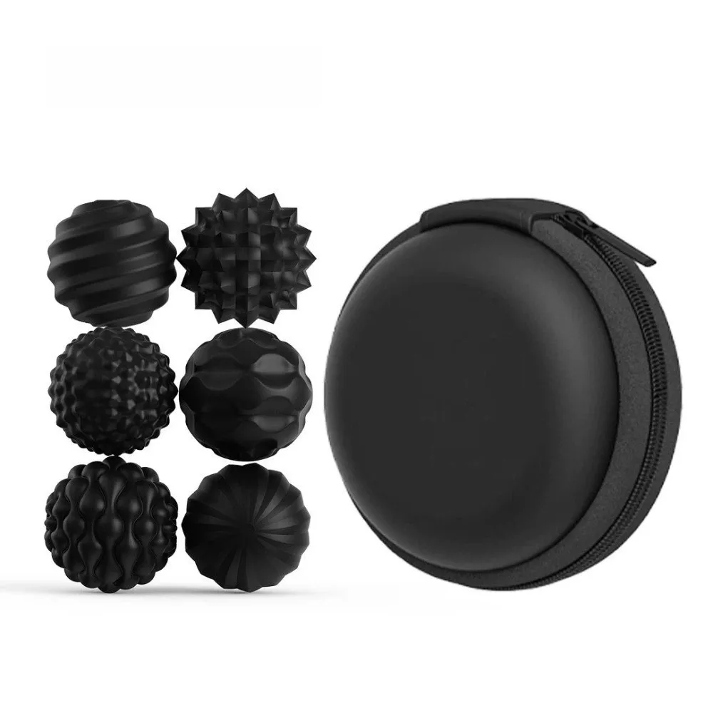 Magnetic Fidget Ball Hedgehog Pattern Stress Relief Magnet Worry Balls Anti-Anxiety Silicone Material Sensory Stones Ball