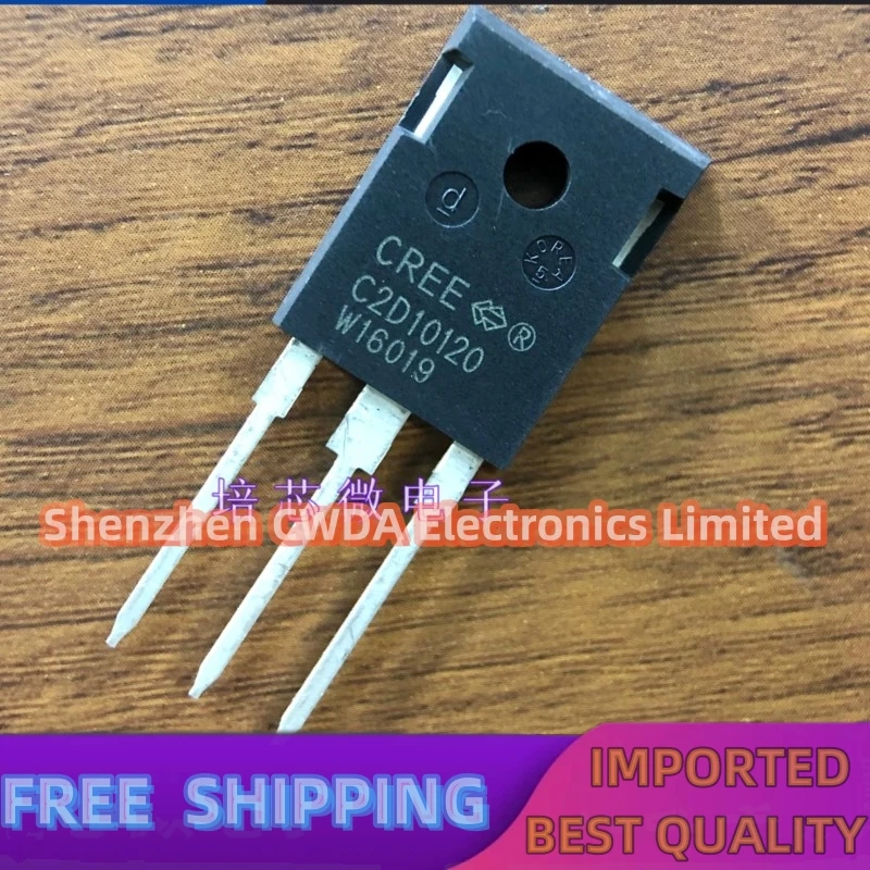 10PCS-20PCS  C2D10120   TO247 10A1200V  In Stock Can Be Purchased 