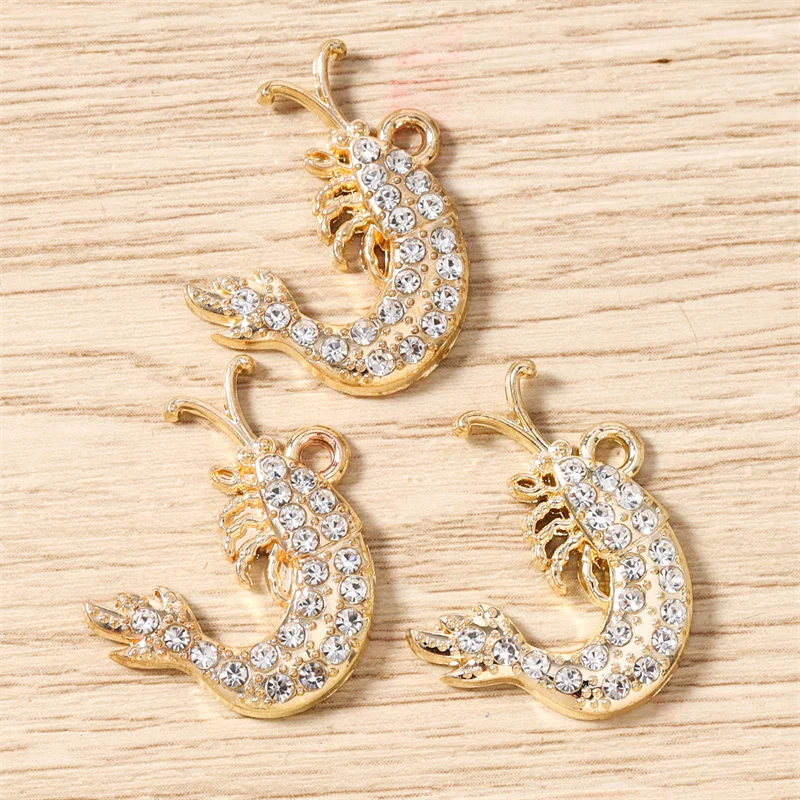 Tusember 10 Stück 24 x 25 mm gold- und silberfarbene Kristall-Seestern-Anhänger für Halsketten, DIY-Ohrringe, Schmuckherstellung, Zubehör – Detail 30