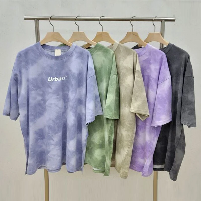 

Women Clothing Set Shorts 2pcs Camouflage Tie-dyed 2025 Summer Tracksuit Loose Tees Tops Sports Casual Suit Short Sleeve T Shirt