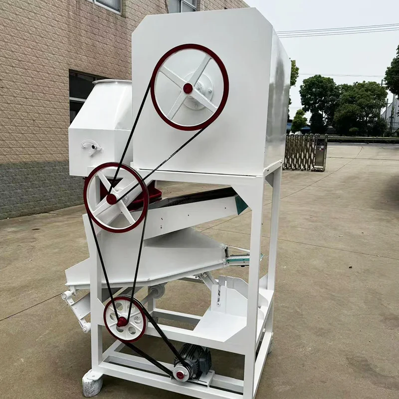 

Cylinder seed decontaminator Primary cleaning and stone separator