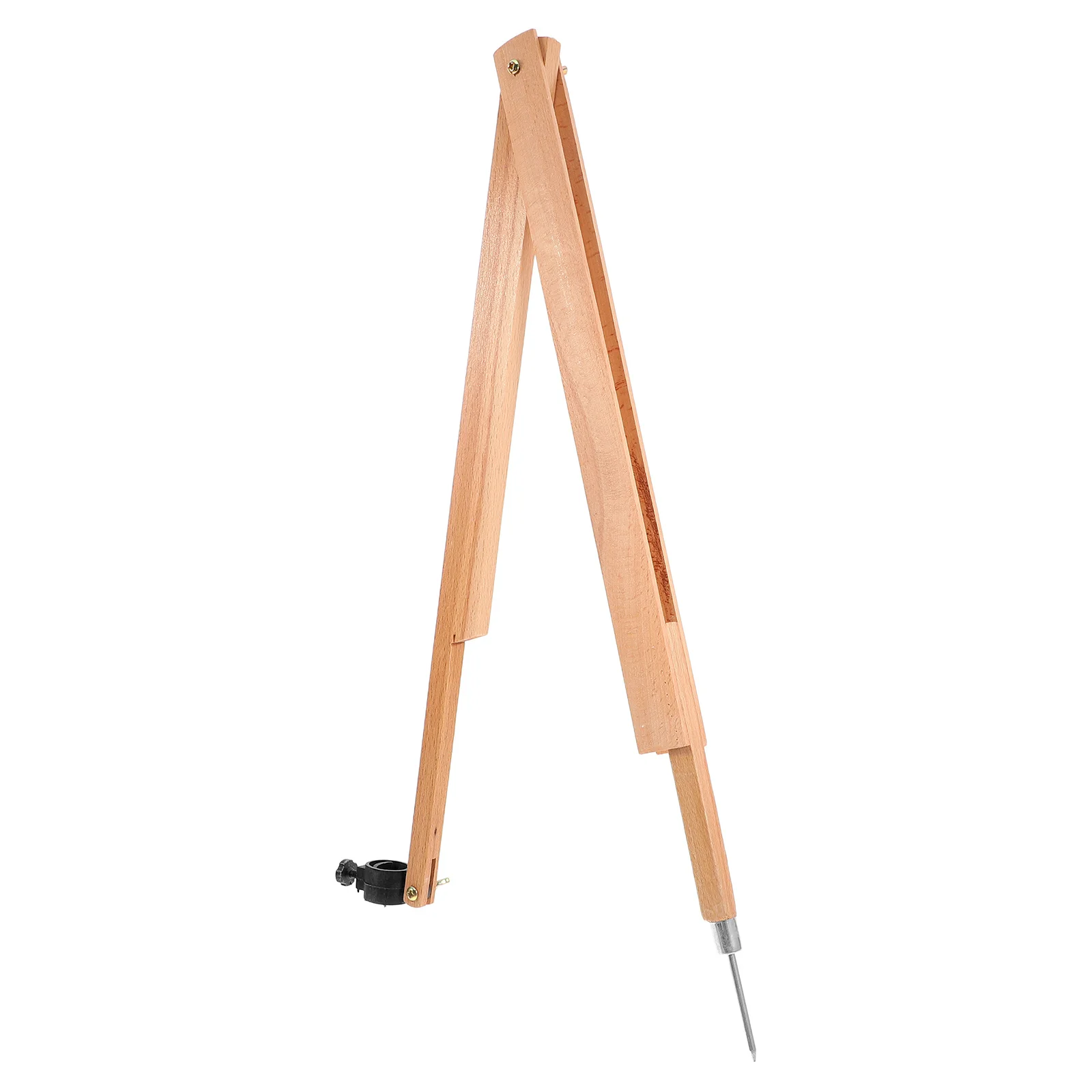 Wooden Precision Drawing Compass Beige Chalk Holder Whiteboard Clip Math Geometry Classroom Teaching Tool Drafting Tools