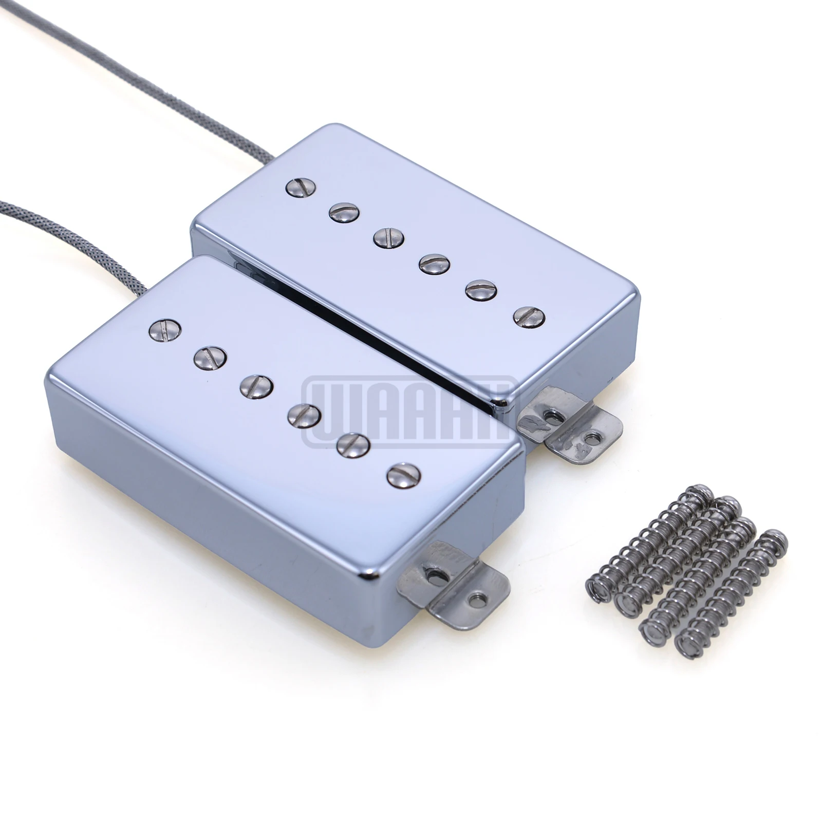 WAAAH Alnico 5 Alnico 2 R90 Nickel-Chrom HB Humbucker Waah P90 Tonabnehmer für E-Gitarre Rebel 90 50mm Abstand – Detail 5