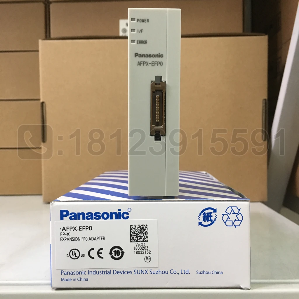 

Panasonic/ Panasonic PLC expansion adapter FP-X EFP0/AFPX-EFP0 is guaranteed for one year.