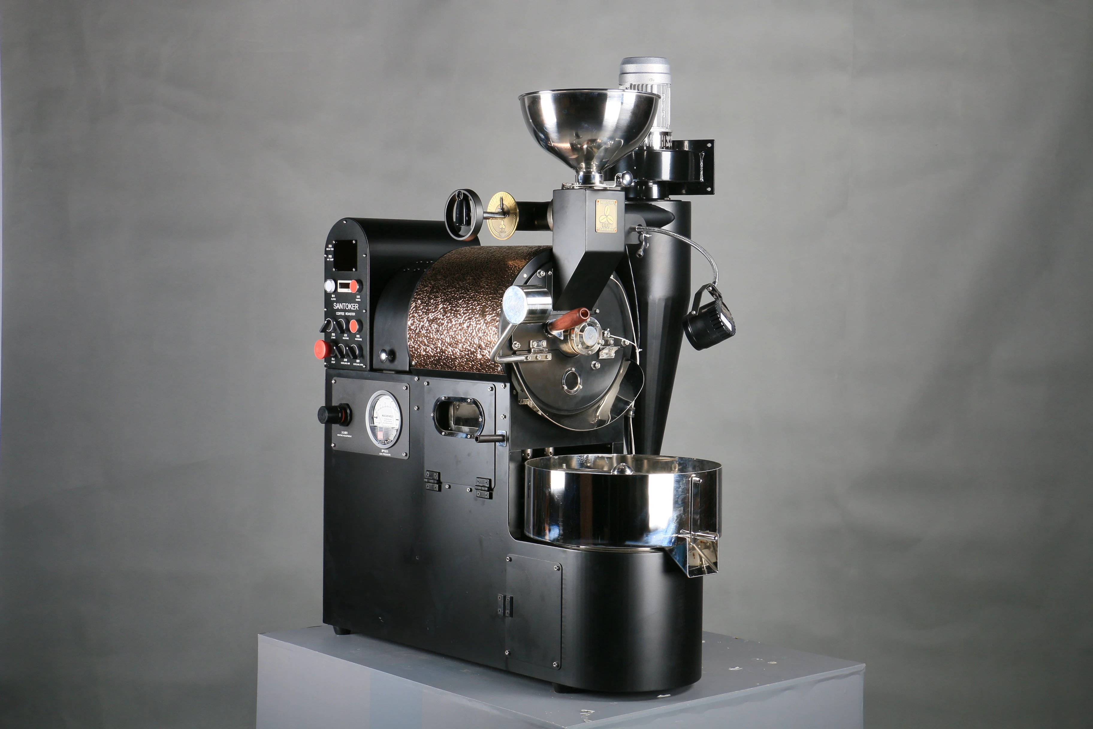 Wintop Santoker 1 كجم R1 محمصة قهوة تجارية المهنية آلة تحميص حبوب البن الذهب الأسود محمصة قهوة