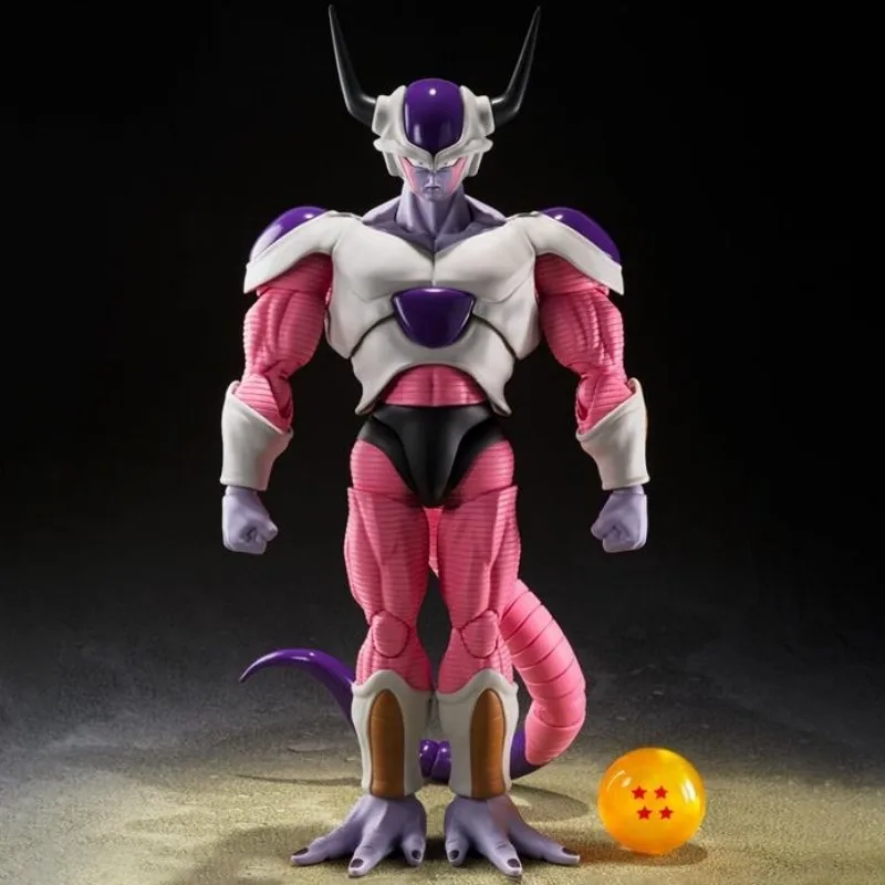 Original Bandai S.H.Figuarts Frieza Second Form Dragon Ball In Stock Anime Action Collection Figures Model Toys Gift