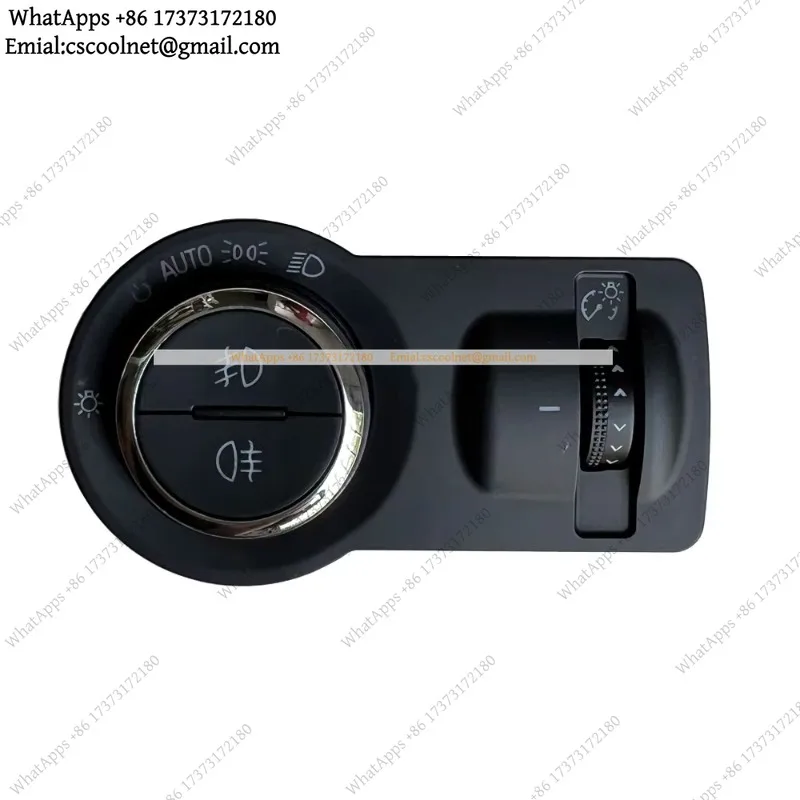 JS01 Car Headlight Fog Light Switch Button for Cruze Malibu Regal Astra J Insignia Mokka 7 Pin Replacement 12V Auto Parts