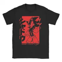 Summer Fashion Fun All Seasons Japanese Shadows The Hedgehog T Shirt for Men Women Tee Shirt Short Sleeve Clothing