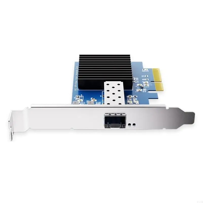 

Stable 10G Opt Networking Card PCIe3.0 4x Slot Metal Heat Sink Professional Servers Cluster Solution