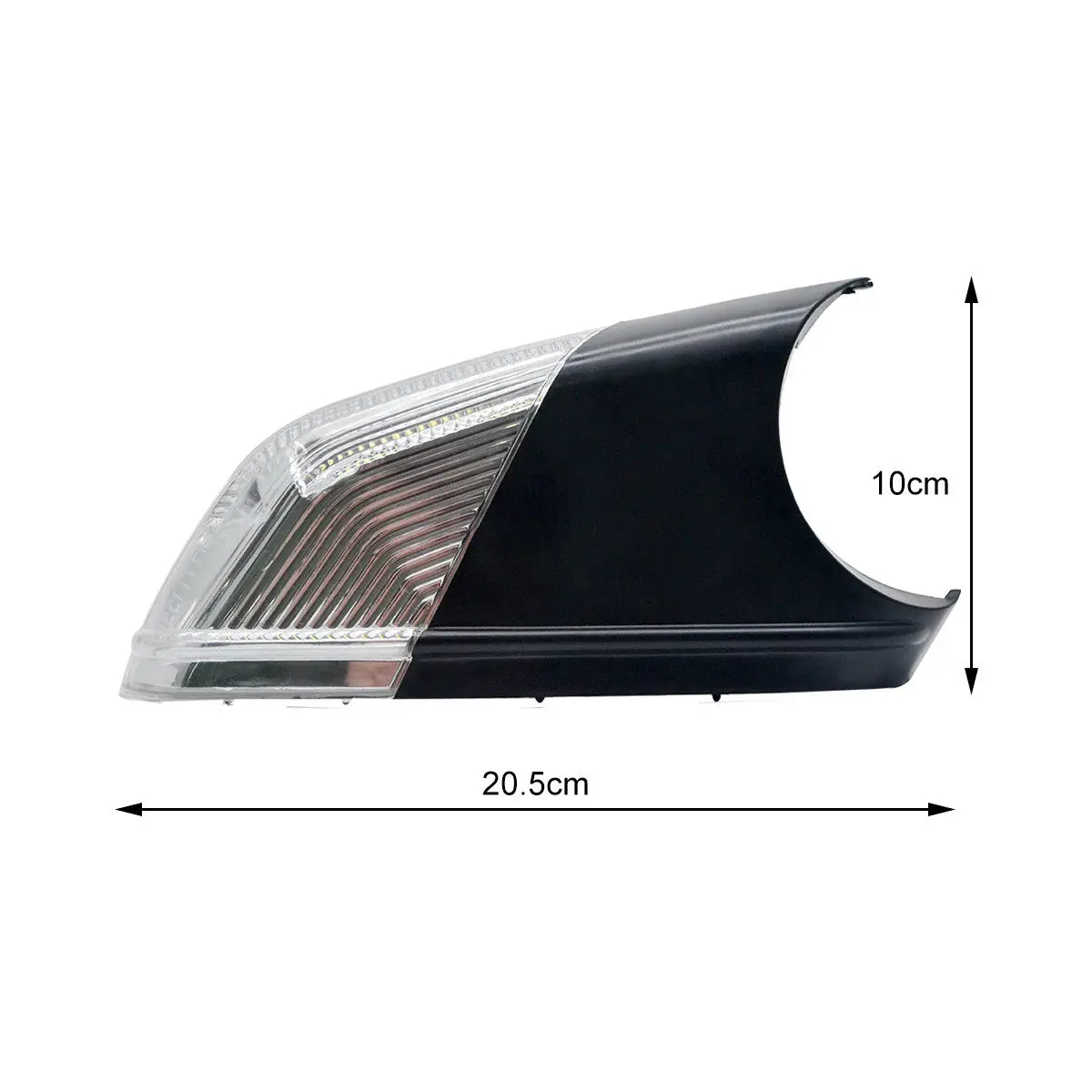 Luces LED de señal de giro para espejo retrovisor de coche, lámpara LED para VW Polo MK5 9N 2005-2010, indicador de espejo de puerta delantera