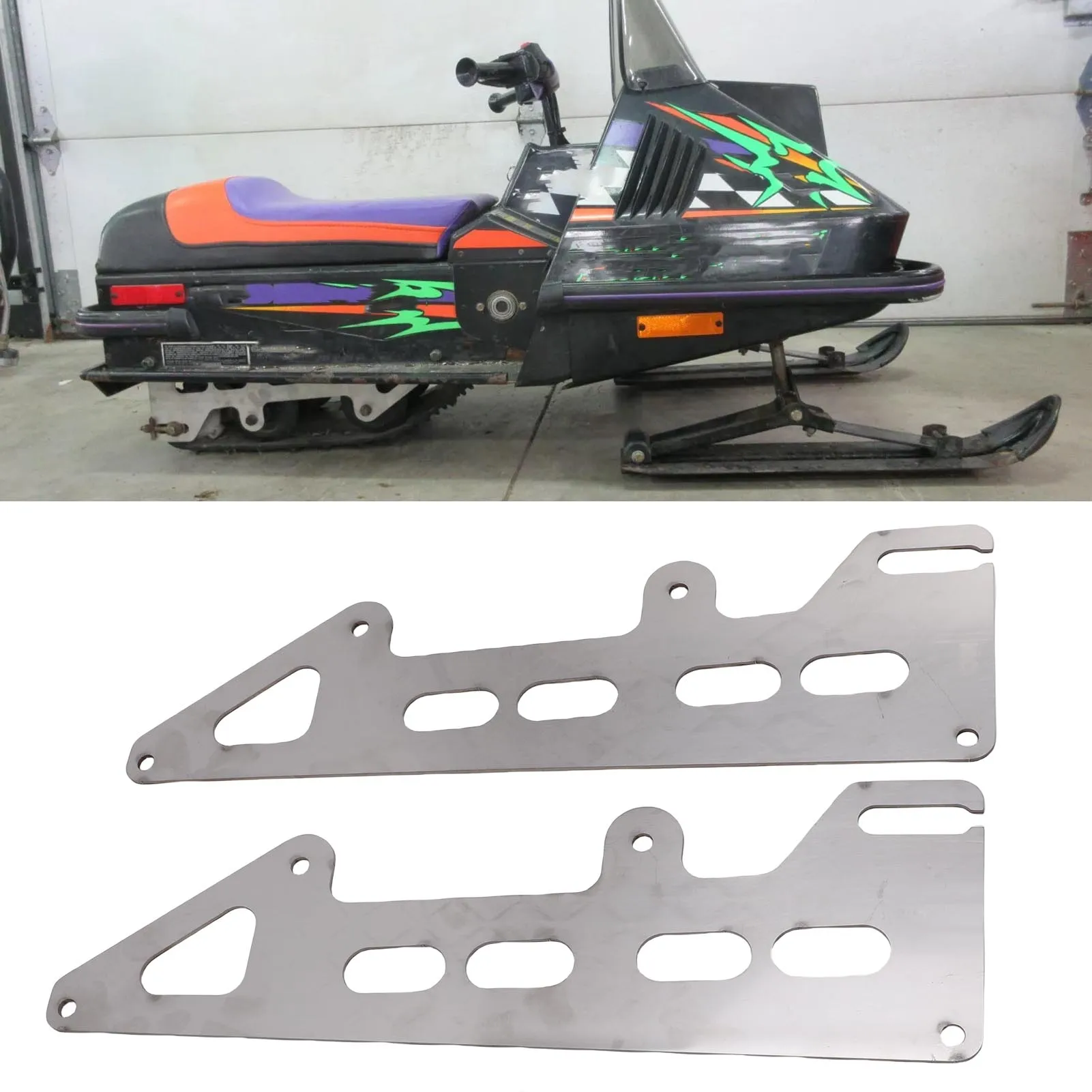 Kit de Ampliación de Soporte de Suspensión de Acero Inoxidable para ARCTIC CAT KITTY CAT 1972-1999