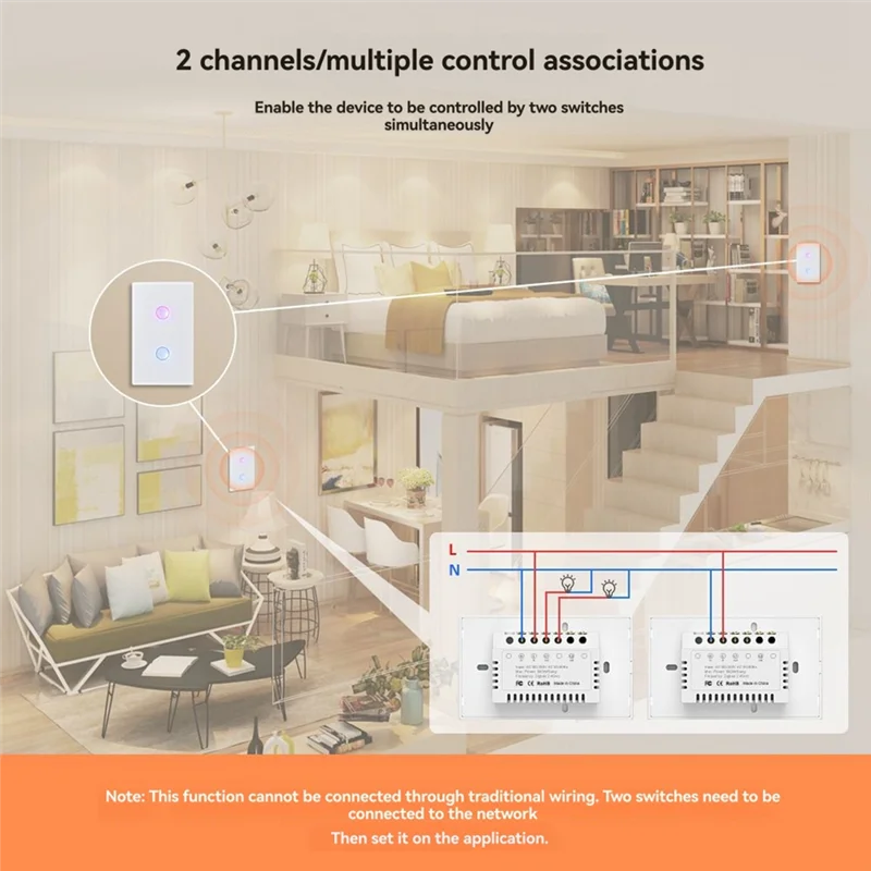 REPLA-Tuya Wifi الأبيض الذكي اللمس التبديل 110-240 فولت 2.5D مقعر نمط Zigbee3.0 مكرر إشارة العمل مع أليكسا جوجل المنزل
