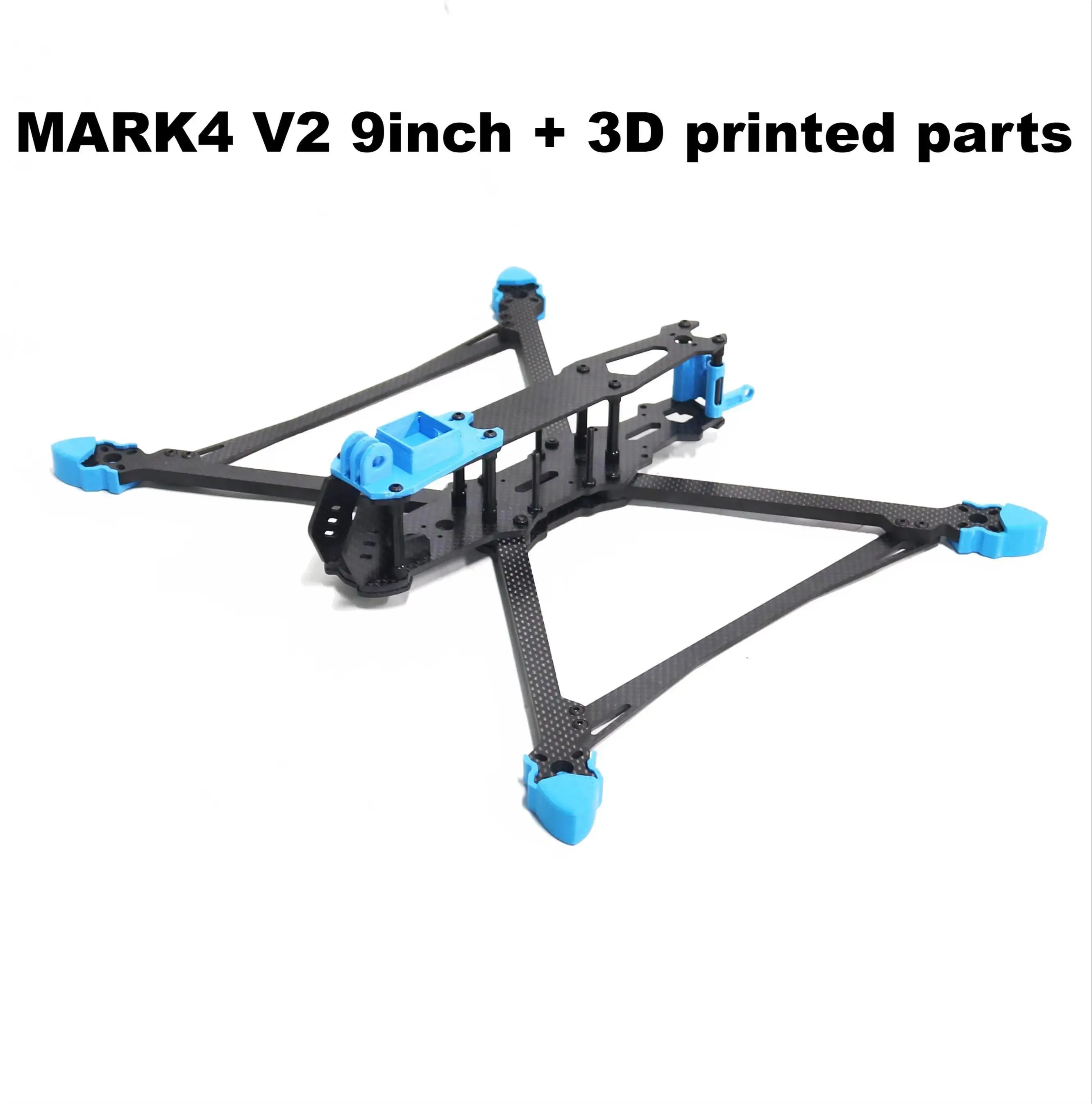 Angelto MARK4 V2 5 7 8 9 Controllo di volo da 10 pollici 45/60A 4INI ESC drone rack FPV fibra di carbonio PV Racing Drone Quadcopter Freestyle