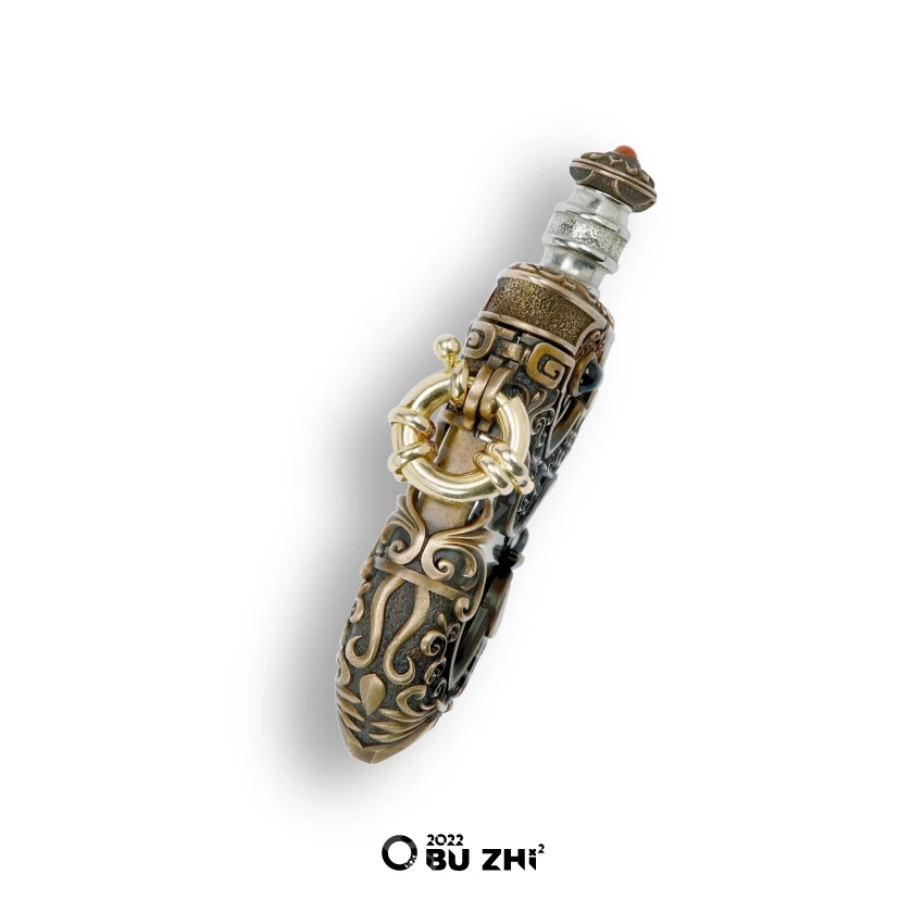BUZHI EDC زخرفة طاولة السيف الكنز الرائعة أدوات تخفيف التوتر المكتبية أداة رائعة زينة رائعة