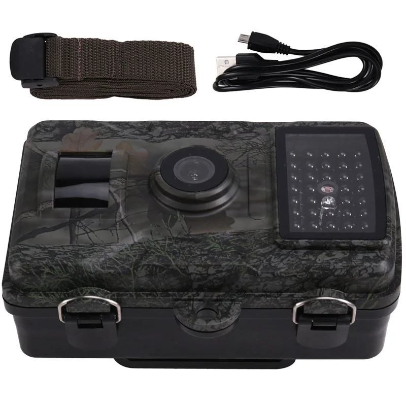 AB68 Infrared Night Vision Camera 2.0In TFT HD Display 1920X1080p IP66 Waterproof Wildlife Trail Camera Foroutdoor Camera