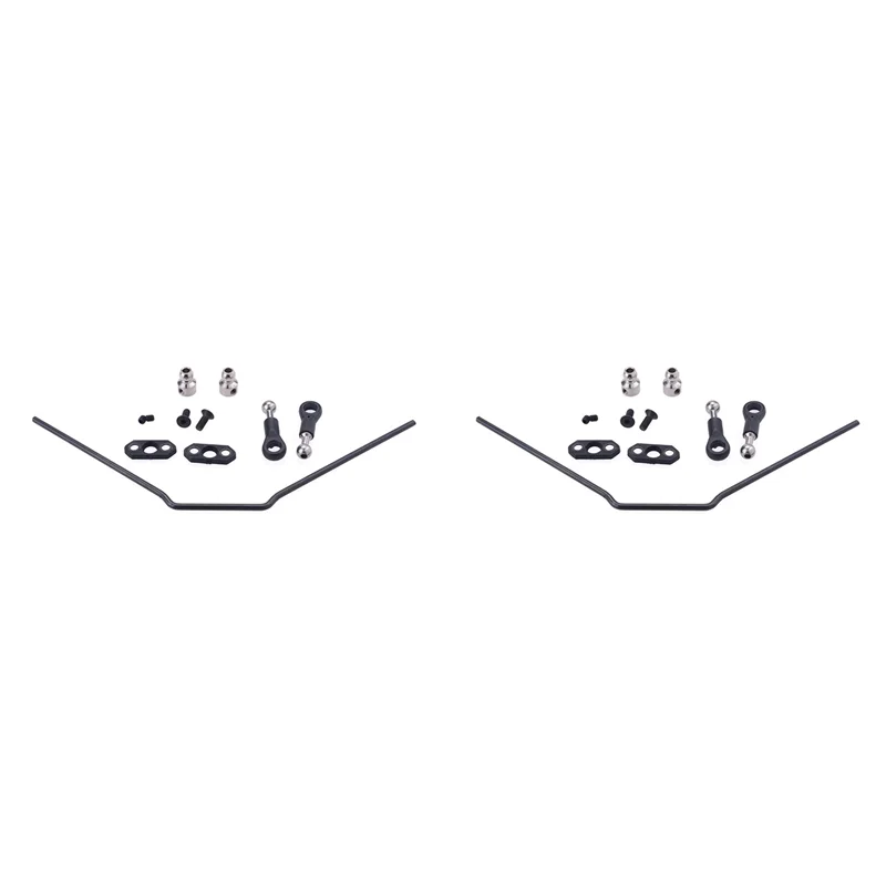 2X Front Anti-Roll Bar Sway Bar Set 8044 For 1/8 ZD Racing 08423 08425 08426 08427 9020 9072 9116 9203