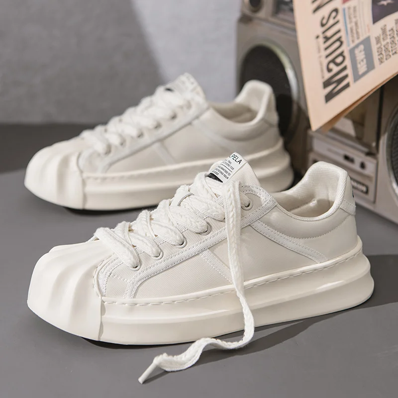 

Men's Fashion Casual Shoes Genuine Leather Upper Lace-Up Comfort Trainer for Walking, Outdoor, Business, and Leisure Activities