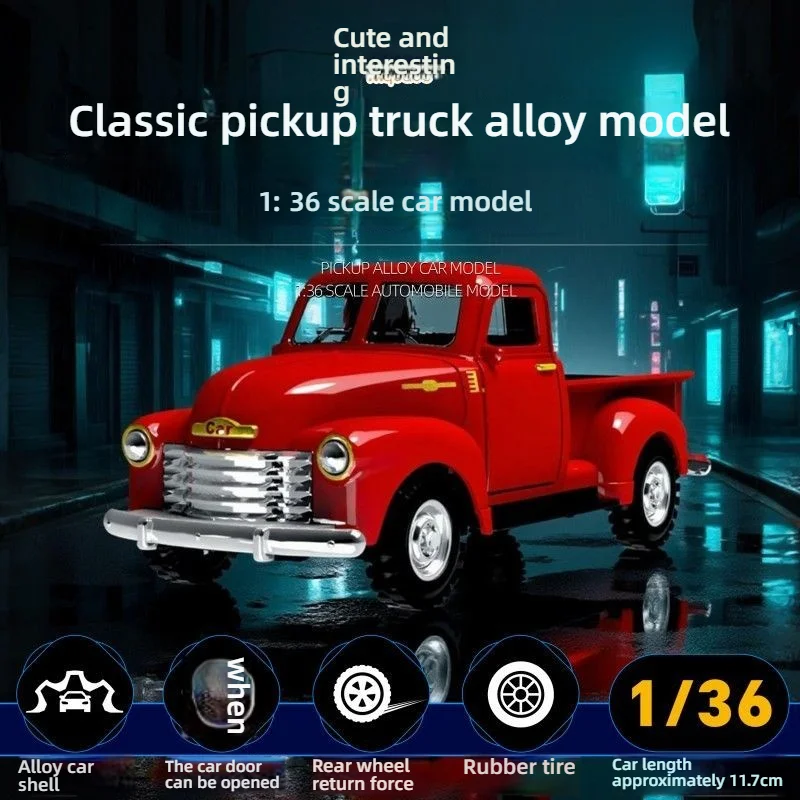 

1/36 Scale Diecast Metal Pull Back Action Drives Car Forward Car Model Toy for Gift/Kids