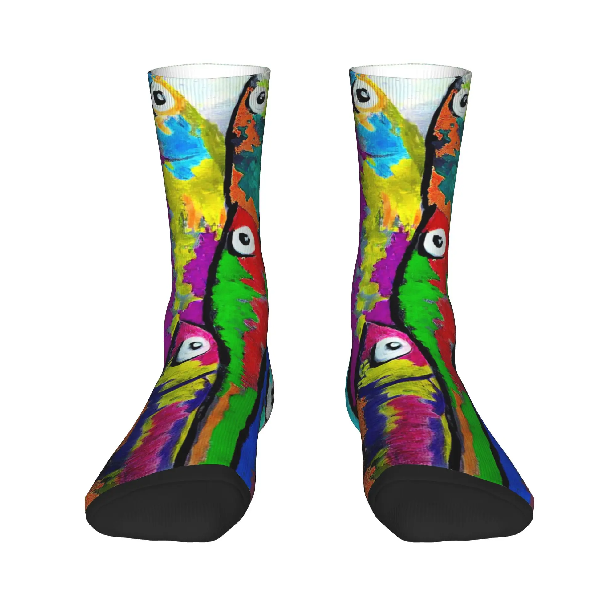 Fish Bait Stockings Colorful Printed Fish Fishing Socks Autumn Anti Sweat Socks Adults Men Outdoor Sports Medium Soft Socks