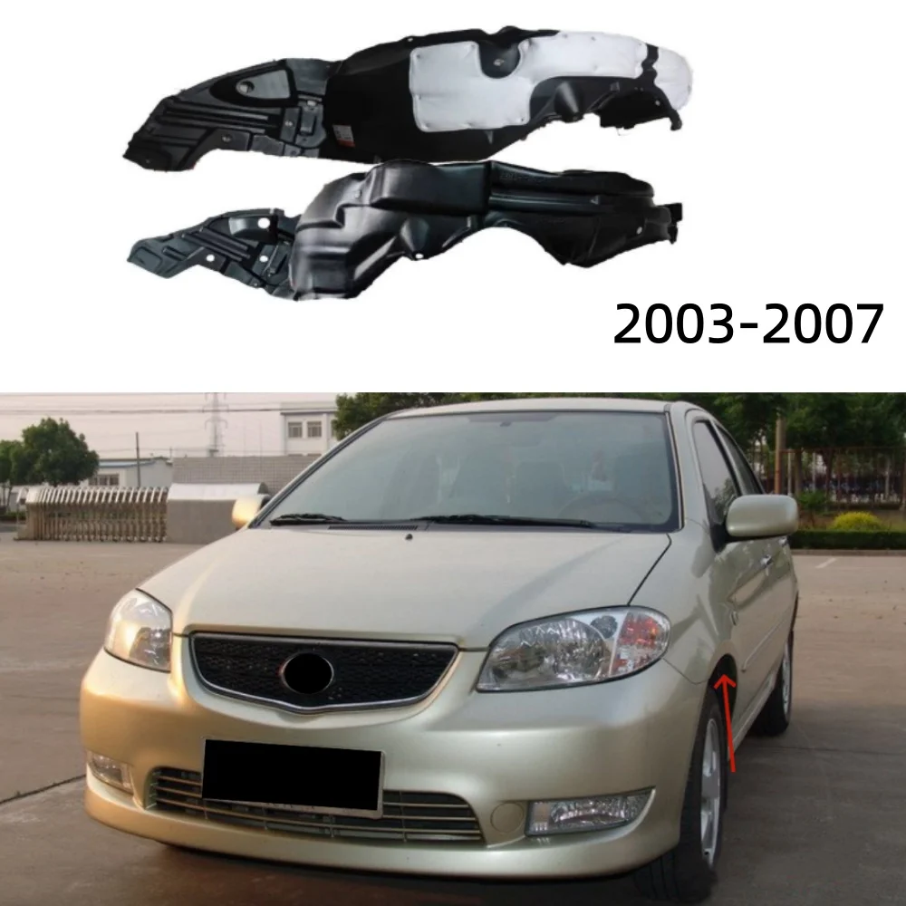For Toyota Vios front wheel liner mudguard 2003-2024