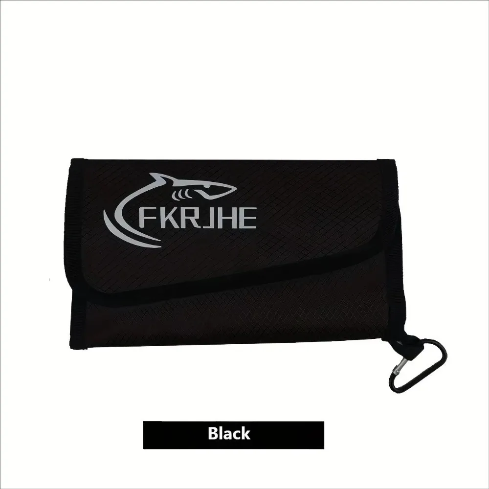 PVC Material Fake Bait Bag Waterproof Design Partition Design PVC Inner Bag Soft Material Fishing Sorting Accessories