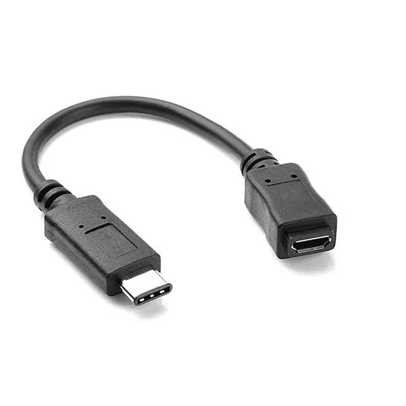 

Type C USB 3.1 Male to Micro 5pin USB 2.0 Female Power Supply Charging Data sync Extension Cable Wire Adapter Cord