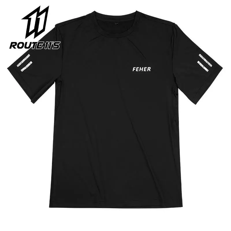 

New Summer Breathable Men Short Sleeve Women Seasonal Breathable Casual Solid Colour Short Sleeve High Quality Short Sleeves
