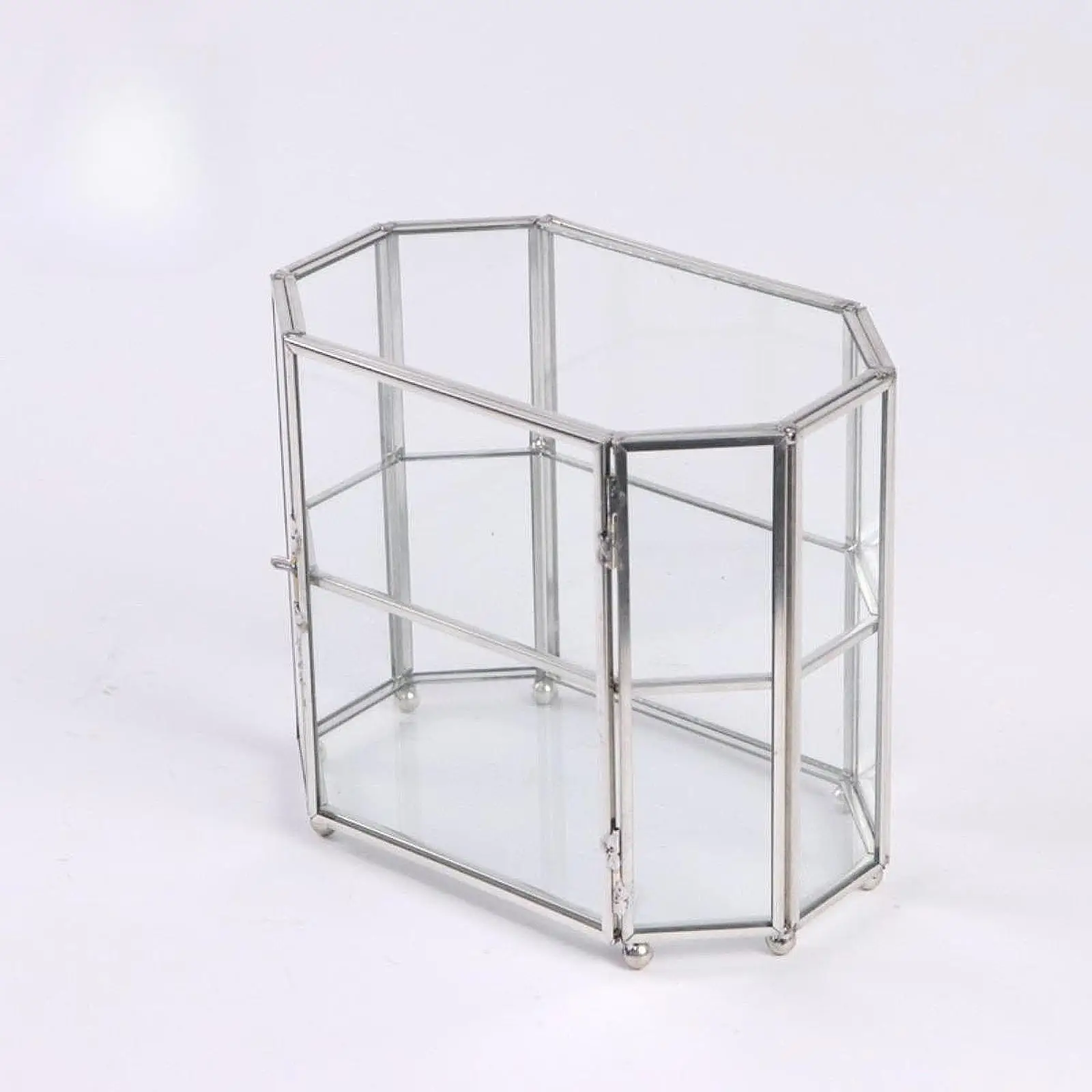 

Geometric Jewelry Display Organizer Box Keepsake Trinket Box Organizer Multi