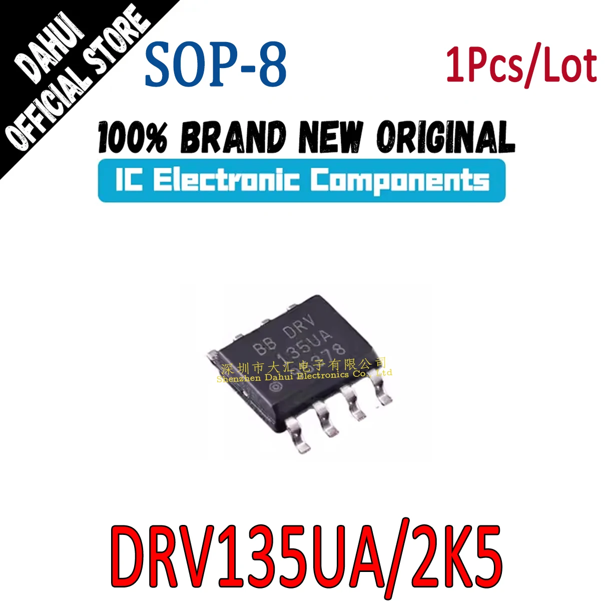 

DRV135UA DRV135UA/2K5 SOP-8 Audio amplifier chip IC new original