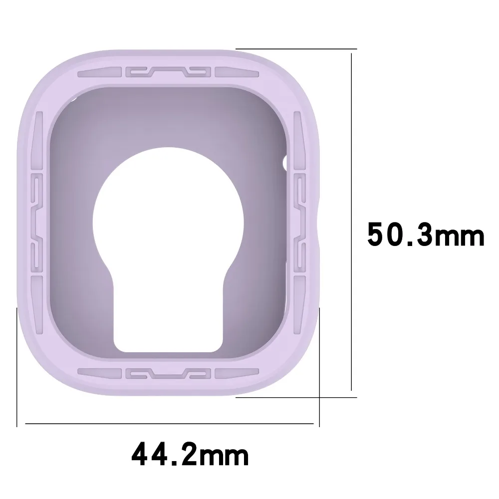 Custodia in Silicone per paraurti nuova copertura antigraffio accessori per telaio protettivo protezione per schermo a conchiglia per Redmi Watch 4 Smart Watch